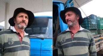 Emoção do caminhoneiro sem mensagens no dia dos Pais