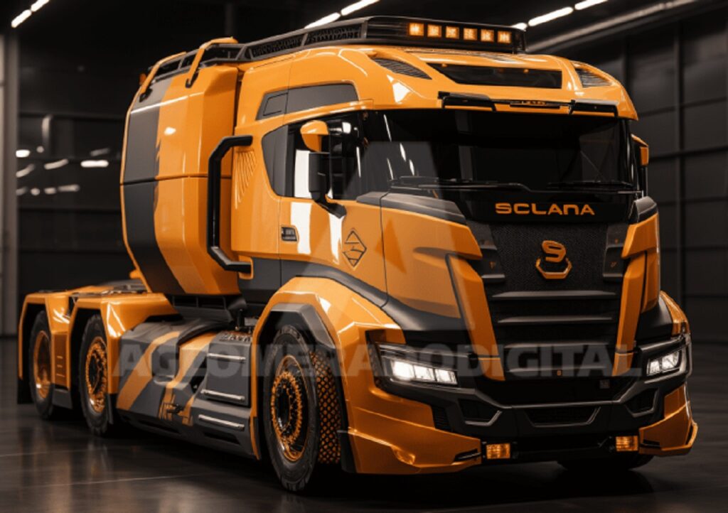 O Novo Scania L76 Revive o 'Jacaré' nas Estradas com Estilo