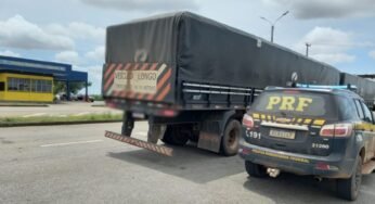 PRF apreende dois semirreboques em Roraima
