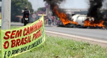 Caminhoneiros e grupos de esquerda criticam possível paralisação dos caminhões marcada para dezembro