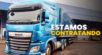 Transportadora Gral abre novas vagas para motorista em São Paulo