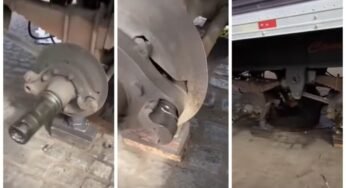 Caminhoneiro revela revolta por danos causados por buracos no asfalto