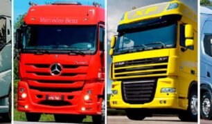 Caminhões mais vendidos no Brasil têm queda nos valores