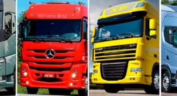 Caminhões mais vendidos no Brasil têm queda nos valores