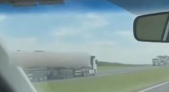 Caminhoneiro embriagado dirige 2 km na contramão na Bandeirantes e é preso