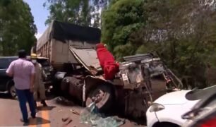 Carreta que causou engavetamento na BR-414 estava em alta velocidade, diz a polícia
