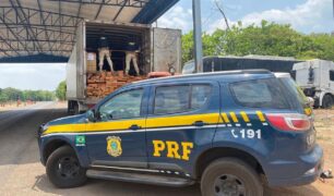 Madeira ilegal: PRF apreende 26 m³ em Palmares do Tocantins