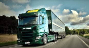 Scania testa seu primeiro caminhão movido por energia solar