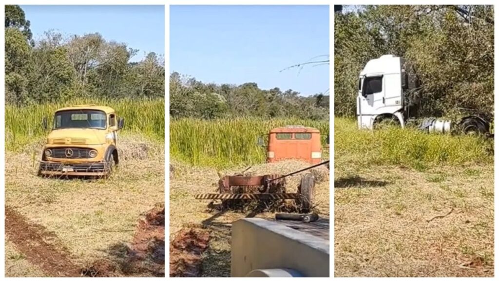 Caminhoneiro ironiza serviço fácil de cliente