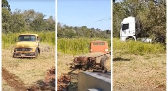 Caminhoneiro ironiza serviço fácil de cliente