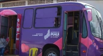 Caminhão da mamografia chega ao município para conscientizar sobre o Outubro Rosa