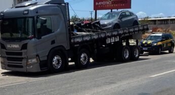 Caminhão sorteado na internet é apreendido pela Polícia Rodoviária Federal