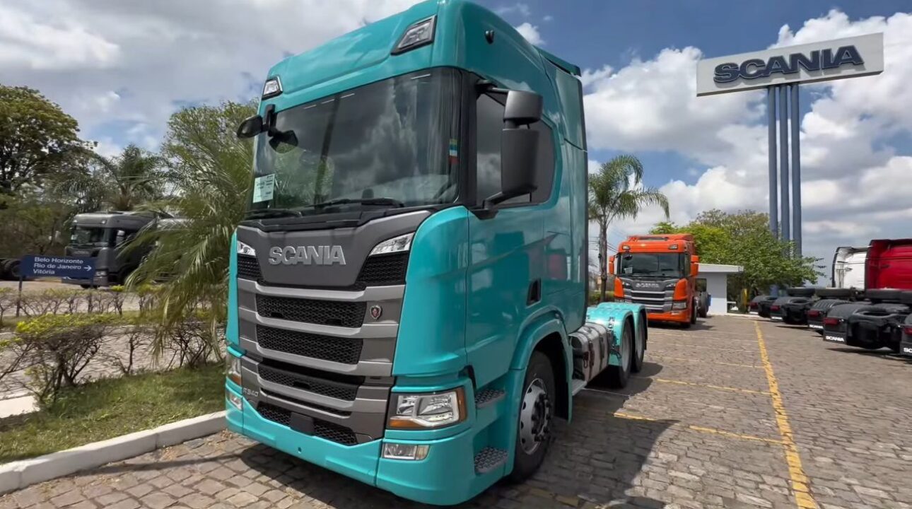 Conheça o primeiro Scania traçado 540 Plus com a tecnologia de nível de atenção do motorista