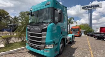 Conheça o primeiro Scania traçado 540 Plus com a tecnologia de nível de atenção do motorista