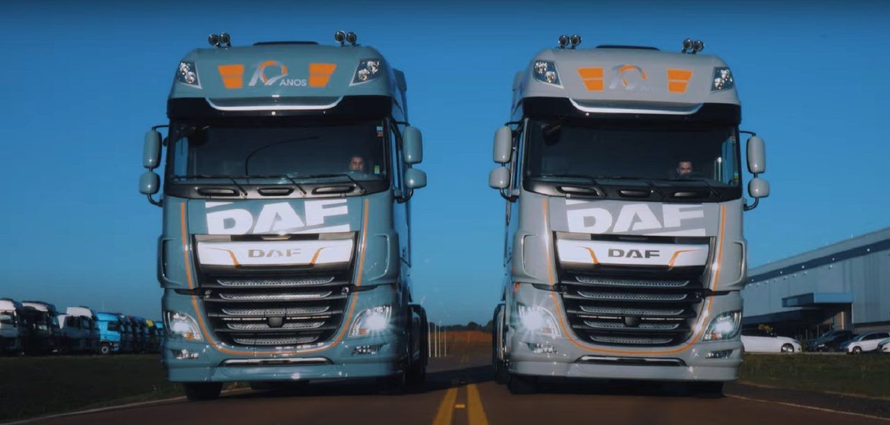 DAF lança série especial em comemoração aos 10 anos da fabricante no Brasil