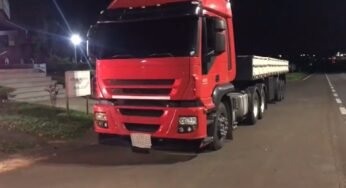 Polícia Rodoviária recupera caminhão e prende caminhoneiro em São Paulo