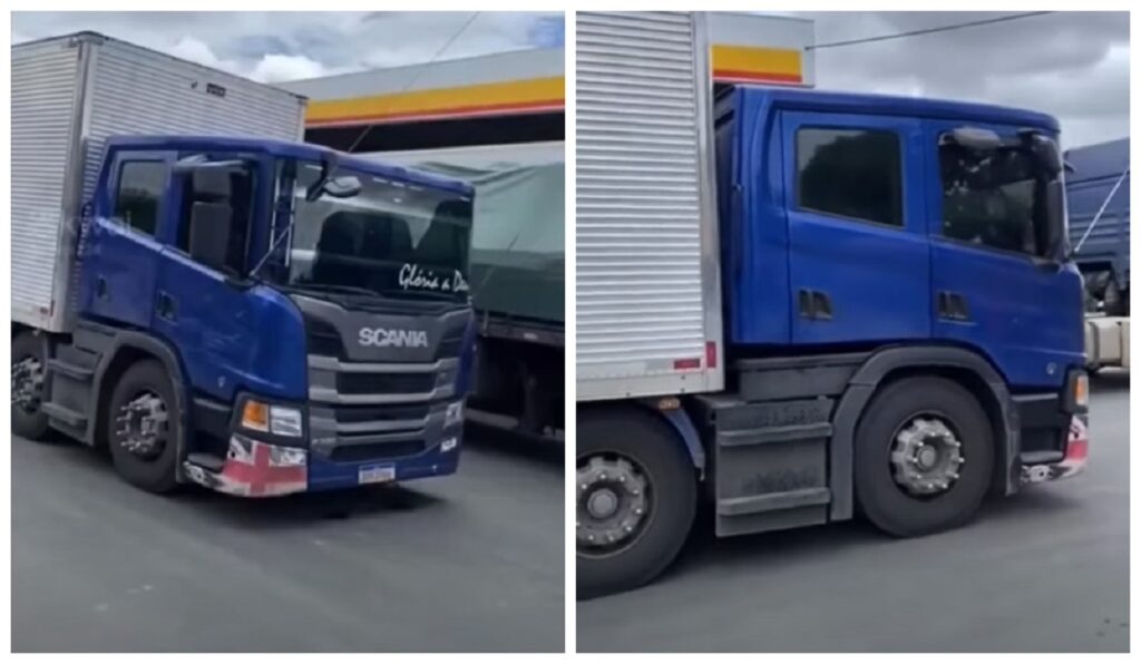 Scania 320 ganha quatro portas e perde parte do teto em modificação