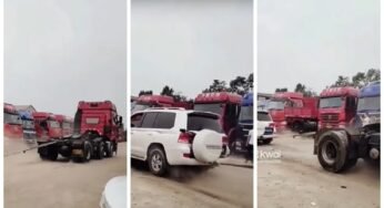 Desafio Inusitado: SUV vs. Caminhão em “Cabo de Guerra” Surpreende nas Redes Sociais