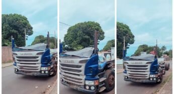 Brincadeira com caminhão ‘conversível’ diverte internautas e reacende memória do Scania Red Pearl