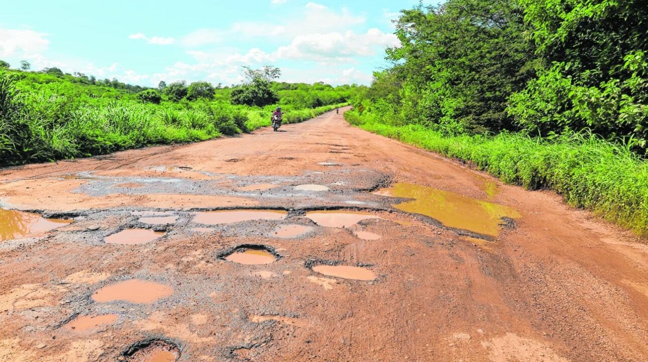 Estado precário das rodovias do Brasil