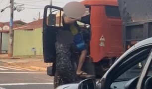Militar e Seu Pai Agridem Caminhoneiro em Mato Grosso do Sul