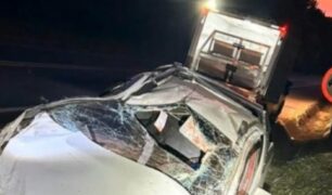 Motorista morre após parte de tambor de freio de caminhão atingir seu veículo