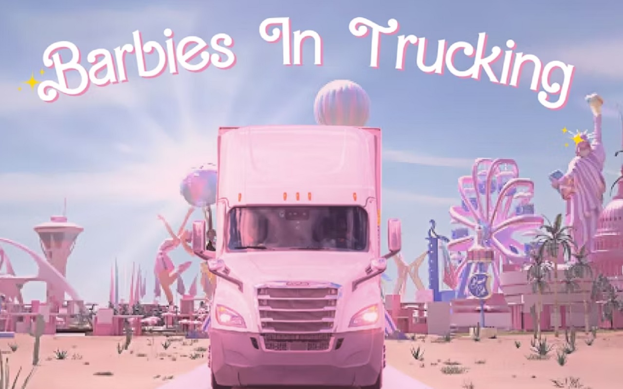Transportadora utiliza Barbie caminhoneira para contratar mais mulheres caminhoneiras