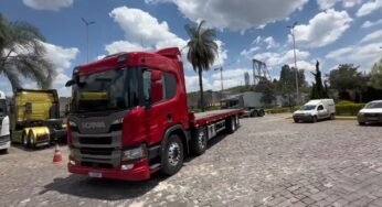 Veja quanto custa a novo Scania P360 com uma prancha de 11 metros