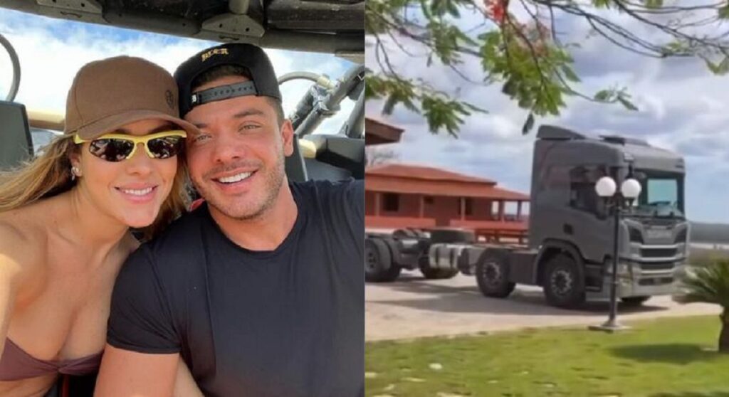 Wesley Safadão ganha um Scania P320 de presente de Natal