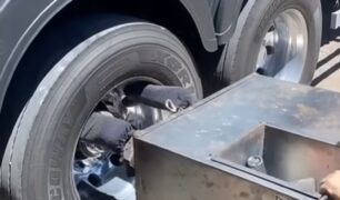 Nova forma de polir caminhão impressiona na web