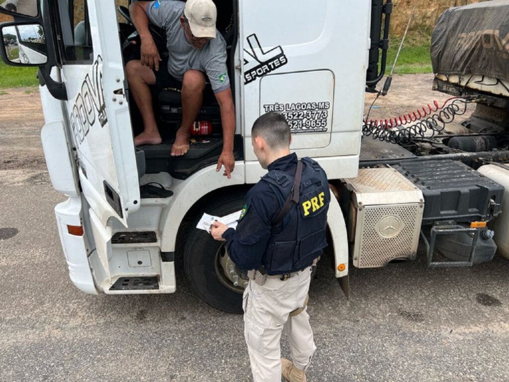 PRF fez operação contra o descumprimento da lei do descanso em dia nacional contra combate ao trabalho escravo