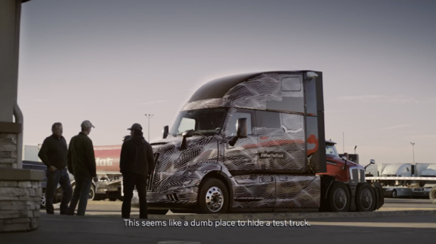 Volvo dar spoiler de novo caminhão VNL Brasil do Trecho