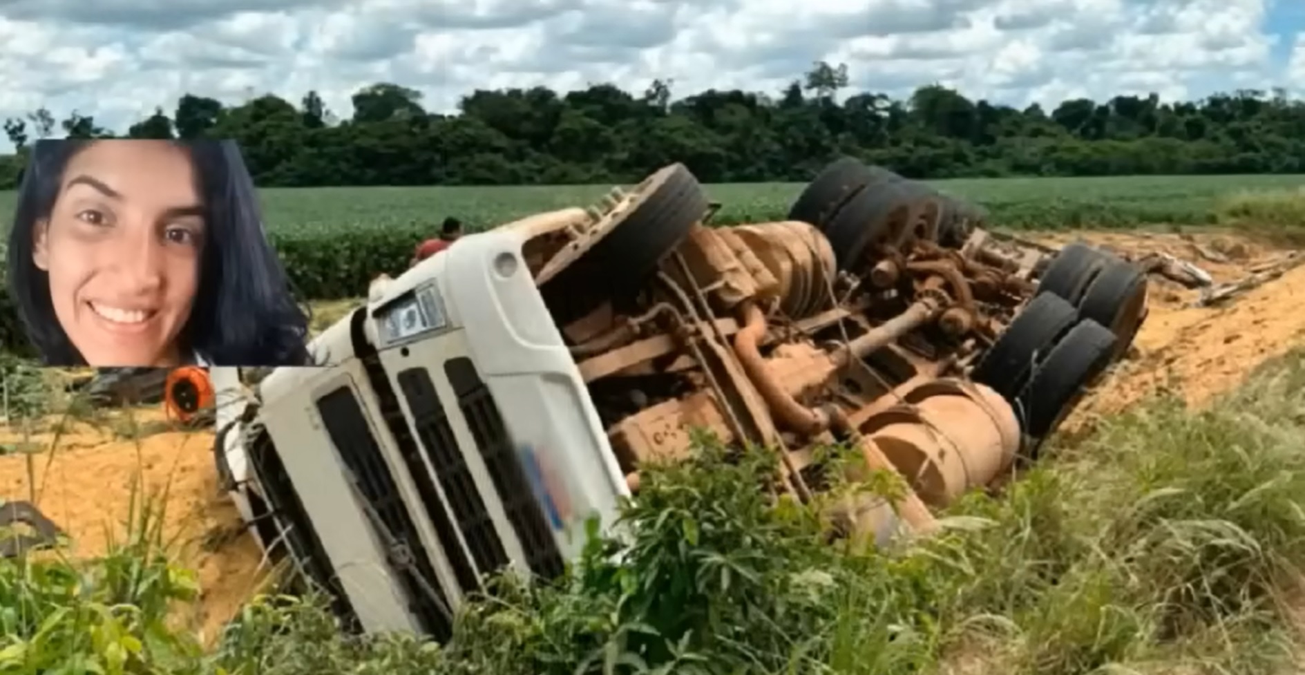 Acidente com caminhão Volvo FH 400 tira a vida de jovem passageira