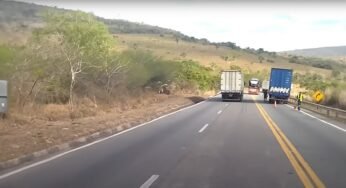 Perigo na Serra do Cem: estradeiro alerta para condições precárias na BR-116, Bahia
