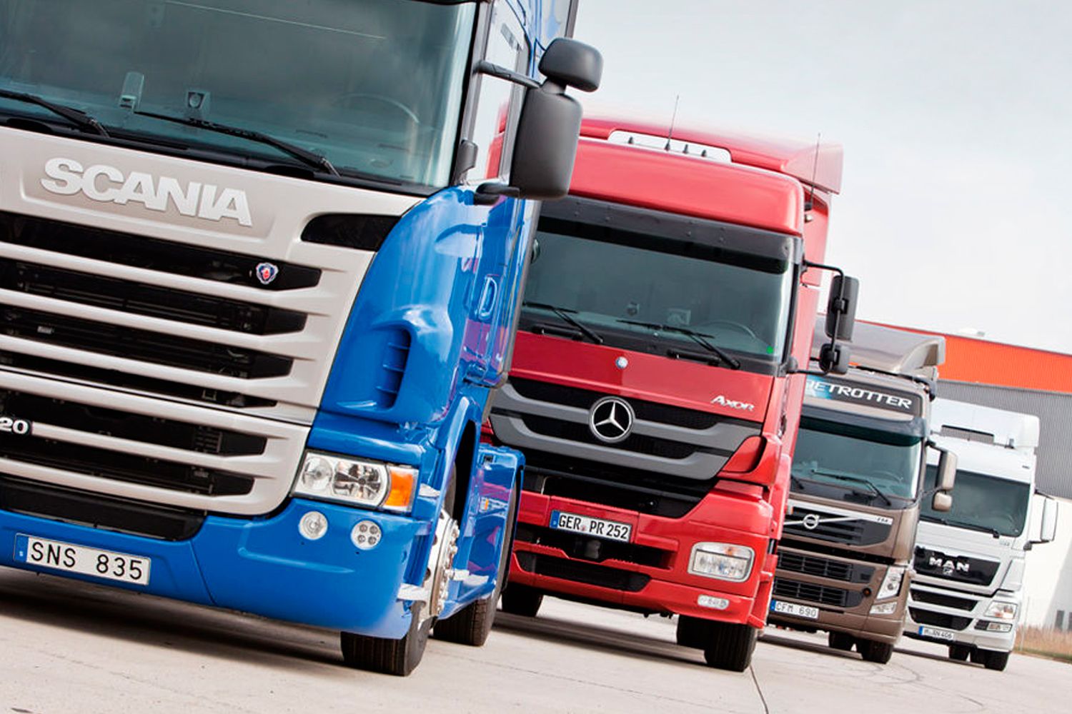 MAN, Mercedes, Scania ou Volvo; qual tem o melhor motor?