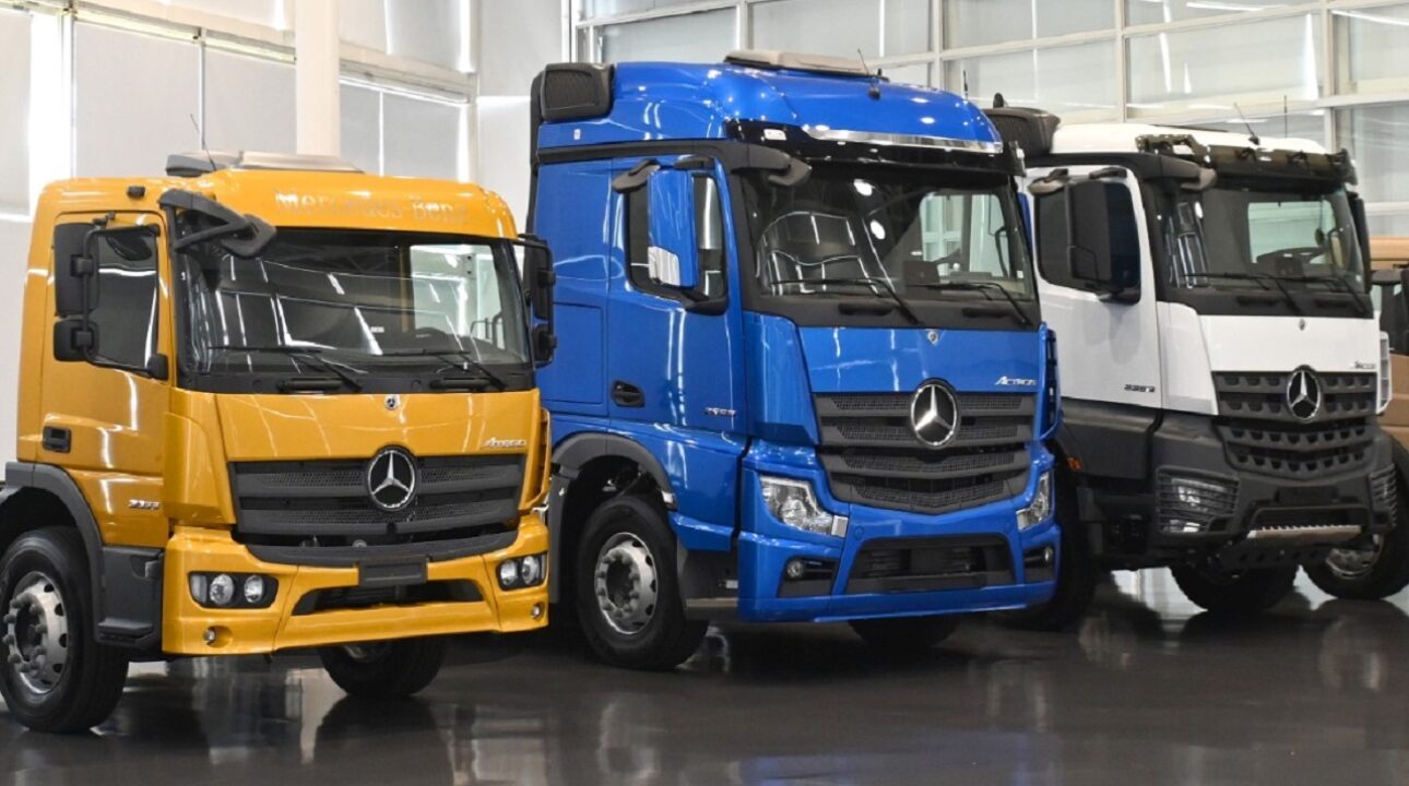 Mercedes Benz anuncia serviço de aluguel de caminhões no Brasil