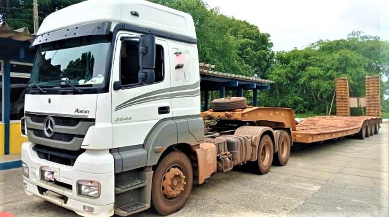 PRF recupera caminhão com apropriação indébita na Bahia