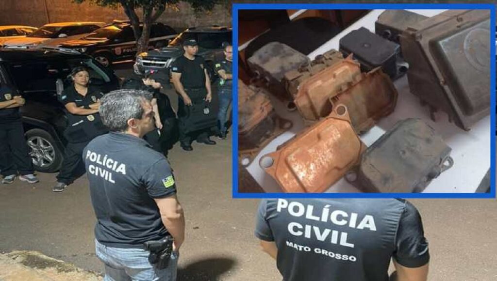 Polícia civil inicia operação contra o crime de roubo de módulo de caminhões
