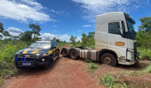 Recuperação de caminhão furtado, ação rápida da Polícia Rodoviária Federal