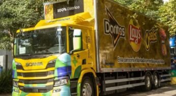 PepsiCo inicia operações com caminhão elétrico semipesado para distribuição de produtos
