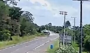 Caminhoneiro perde a vida após explosão de veículo