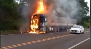Desespero: Caminhoneiro pede ajuda após incêndio e depressão