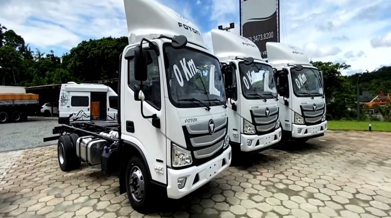 Foton lança caminhões zero km com acabamento impecável e mecânica confiável