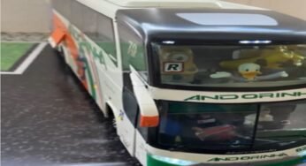 Mini ônibus da Andorinha: réplica funcional surpreende nas redes sociais