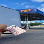 PRF flagra três caminhoneiros com rebites na BR-101