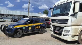 PRF recupera dois caminhões no final de semana, em Mato Grosso