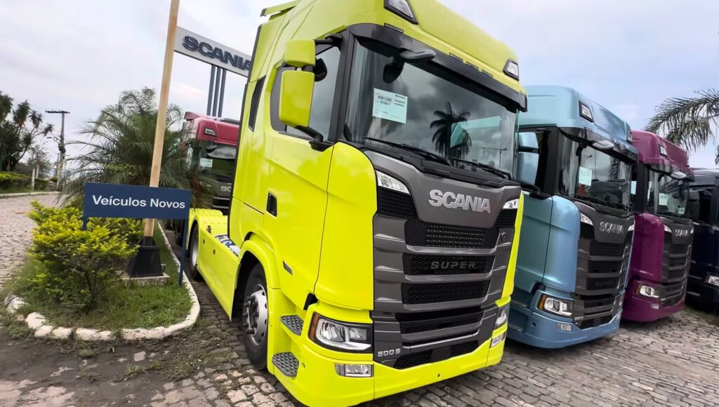 Scania traz novidades sobre as cabines S para 2024