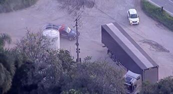 Caminhoneiro cai no golpe do falso frete e vigia salva sua vida