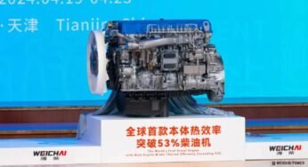 China apresenta motor diesel mais eficiente de todos os tempos