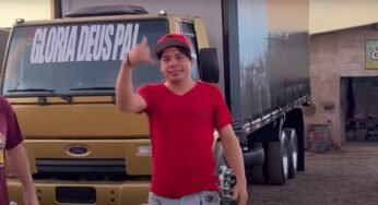 Cabelo Batateiro doa caminhão para ajudar vítimas de enchentes no Rio Grande do Sul